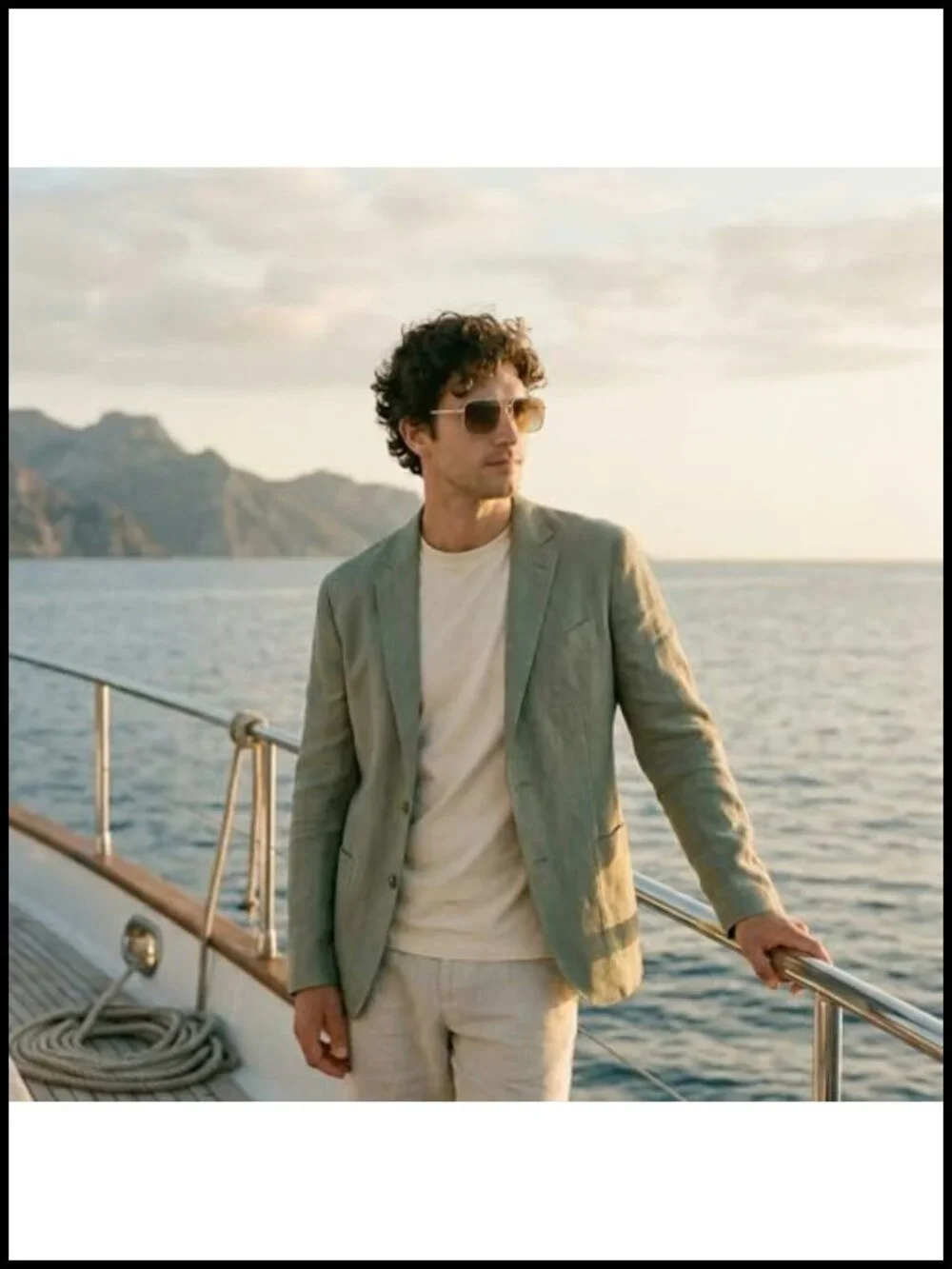 Polarized Aviator Sunglasses with UV400 Protection for Men - Gold Metal Frame